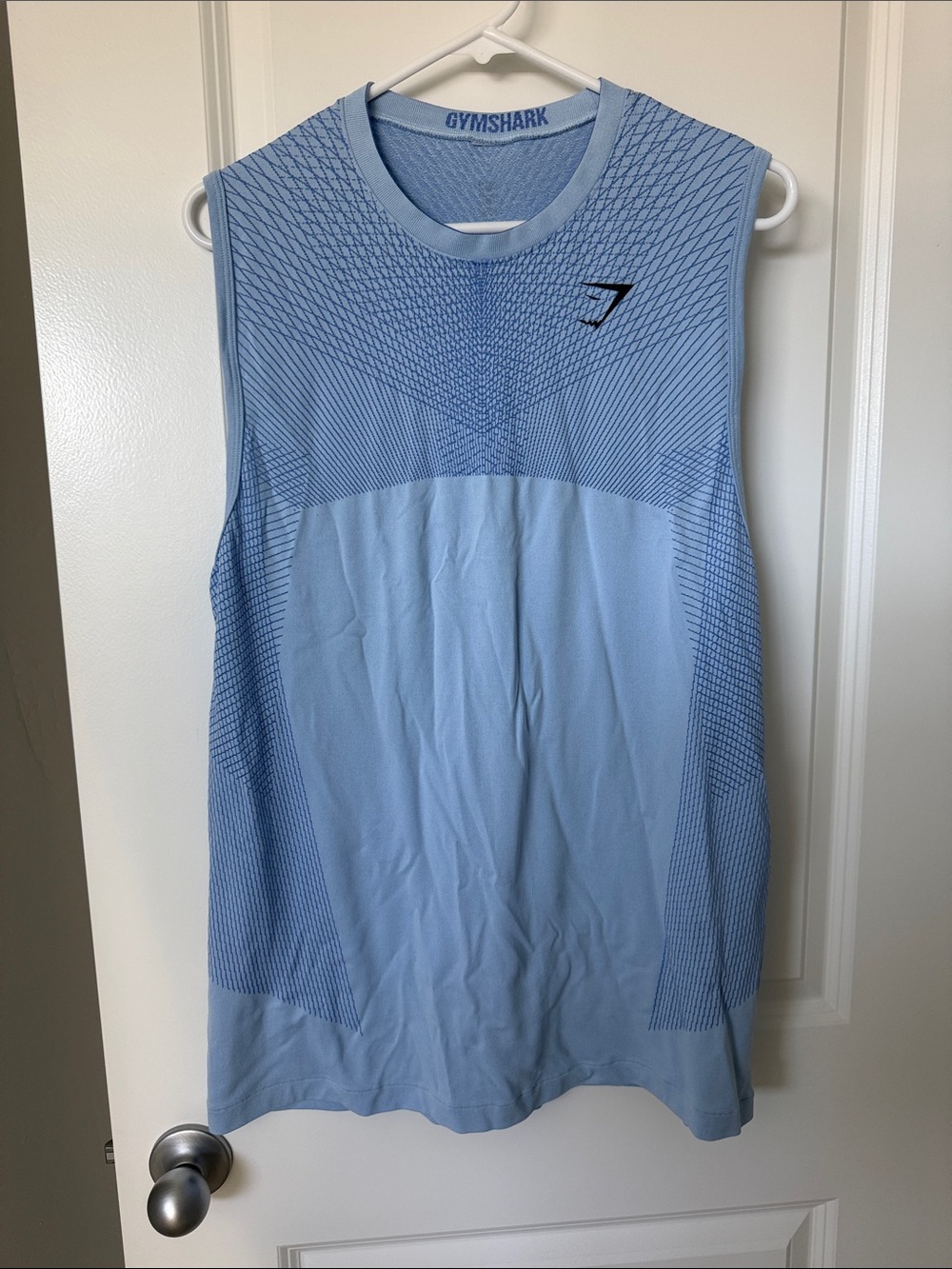 Gymshark Light Blue Seamless Training Tank